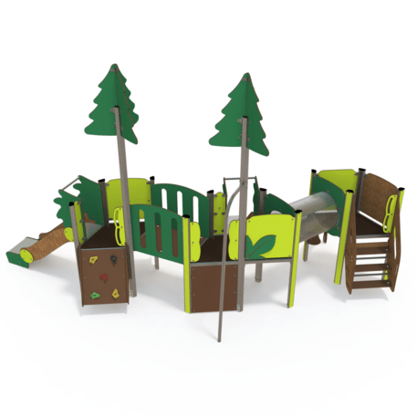 Žaidimų aikštelių kompleksas vaikams nuo 2 metų amžiaus – kolekcija 'MINI / MBG-2314_MI 09-3004-T02'