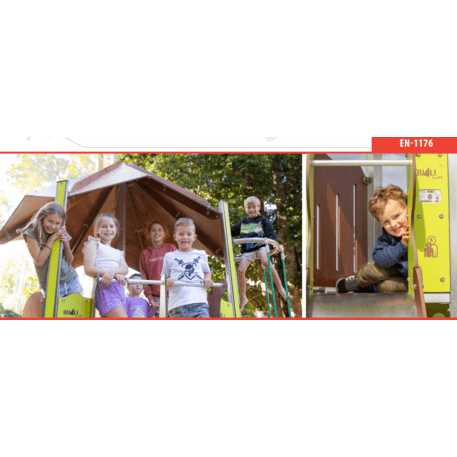 Žaidimų aikštelių kompleksas vaikams nuo 2 metų amžiaus – kolekcija 'MINI / MBG-2314_MI 09-3004-T02'