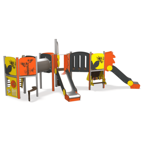 Žaidimų aikštelių kompleksas vaikams nuo 2 metų amžiaus – kolekcija 'MINI / MBG-2323_MI 09-3013-P98'