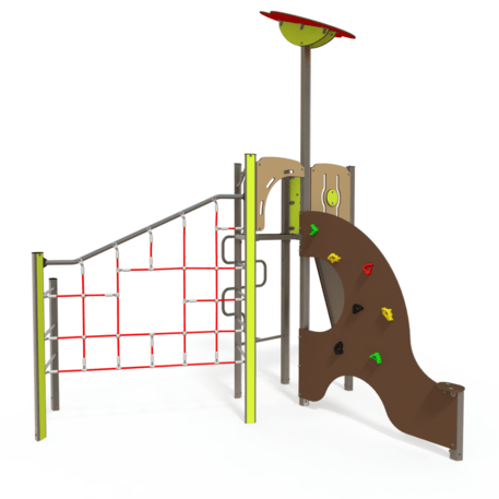 Žaidimų aikštelių kompleksas vaikams nuo 2 iki 12 metų amžiaus – kolekcija 'MEGA / MBG-2520_ME 18-1002-I99'