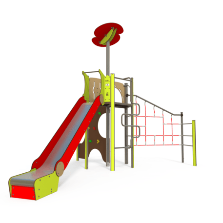 Žaidimų aikštelių kompleksas vaikams nuo 2 iki 12 metų amžiaus – kolekcija 'MEGA / MBG-2520_ME 18-1002-I99'
