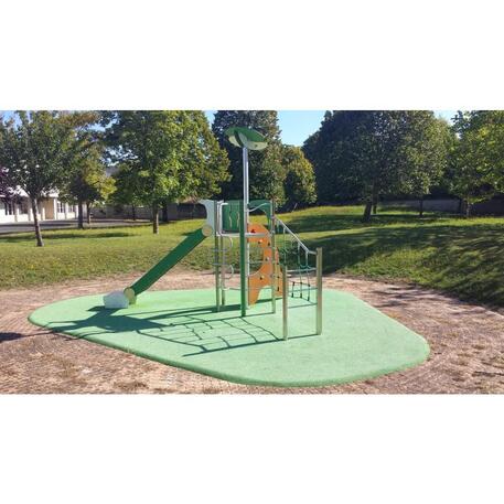 Žaidimų aikštelių kompleksas vaikams nuo 2 iki 12 metų amžiaus – kolekcija 'MEGA / MBG-2520_ME 18-1002-I99'