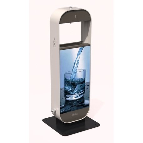 Metalinė geriamojo vandens kolonėlė buteliams pripildyti 'Design Award 2024 / HYDRA Refill Portable Bottler'