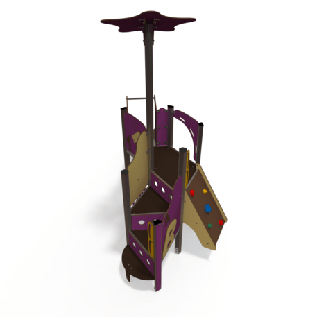 Žaidimų aikštelių kompleksas vaikams nuo 2 iki 10 metų amžiaus – kolekcija 'MAXI / MBG-2360_MA 12-1011-T02'