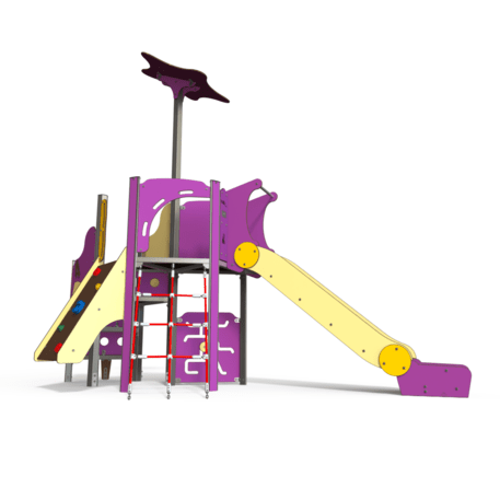 Žaidimų aikštelių kompleksas vaikams nuo 2 iki 10 metų amžiaus – kolekcija 'MAXI / MBG-2360_MA 12-1011-T02'