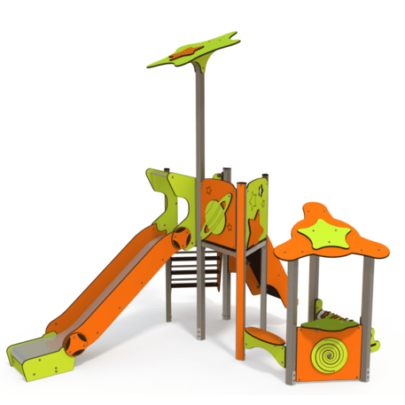 Kompleks placu zabaw dla dzieci od 2. roku życia – kolekcja 'MAXI / MBG-2370_MA 12-1035-O99'