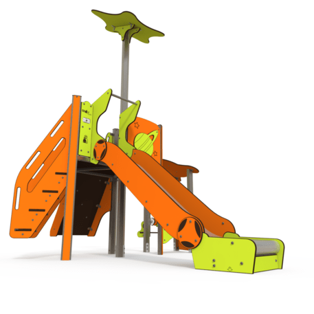 Kompleks placu zabaw dla dzieci od 2. roku życia – kolekcja 'MAXI / MBG-2370_MA 12-1035-O99'