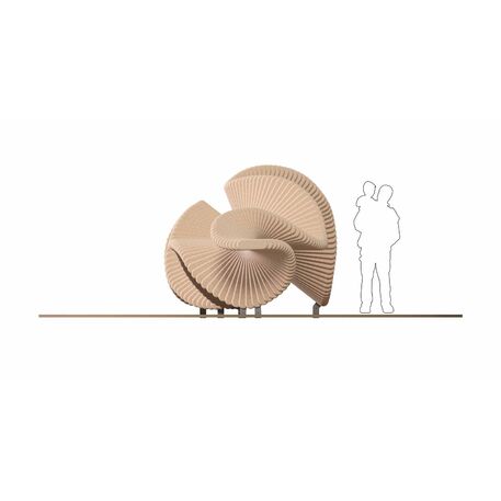 Vaikų žaidimų aikštelių įranga „Climbslide 8.0“, kolekcija Playsculptures®