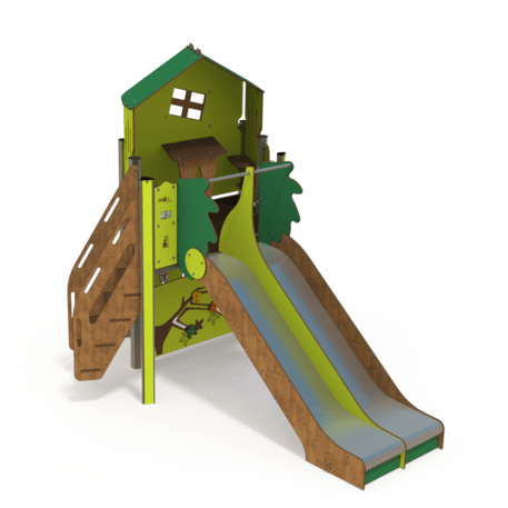Žaidimų aikštelių kompleksas vaikams nuo 2 iki 10 metų amžiaus – kolekcija 'MAXI / MBG-2377_MA 12-1042-P15'