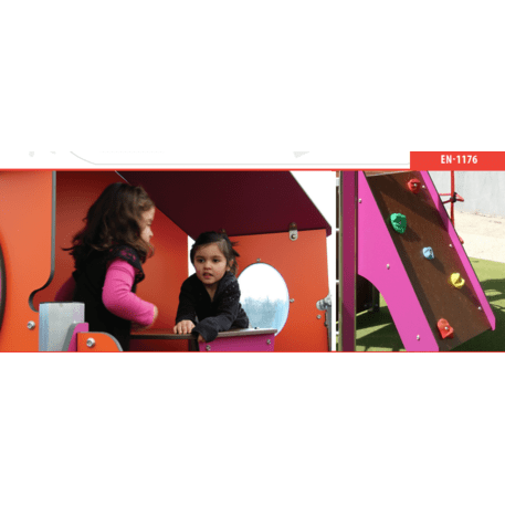 Žaidimų aikštelių kompleksas vaikams nuo 2 iki 10 metų amžiaus – kolekcija 'MAXI / MBG-2386_MA 12-2001-O18'