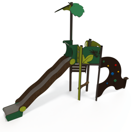 Spielplatzkomplex für Kinder von 2 bis 12 Jahren – Kollektion 'MEGA / MBG-2527_ME 18-1018-P15'