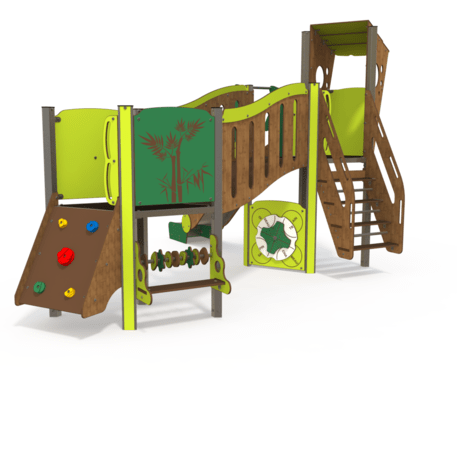Complesso per parco giochi per bambini dai 2 anni – collezione 'MAXI / MBG-2416_MA 12-2060-P15'