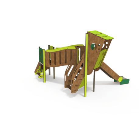 Complesso per parco giochi per bambini dai 2 anni – collezione 'MAXI / MBG-2416_MA 12-2060-P15'