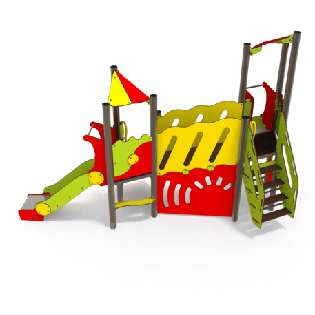 Complesso per parco giochi per bambini dai 2 anni – collezione 'MAXI / MBG-2421_MA 12-2068-E22'