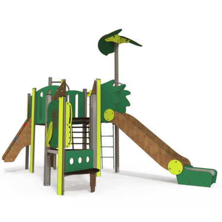 Complesso per parco giochi per bambini dai 2 anni – collezione 'MAXI / MBG-2457_MA 12-3002-P15'