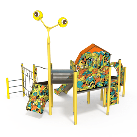 Bērnu rotaļu laukuma komplekss no 2 gadu vecuma – kolekcija 'MAXI / MBG-2466_MA 12-3015-AB22'