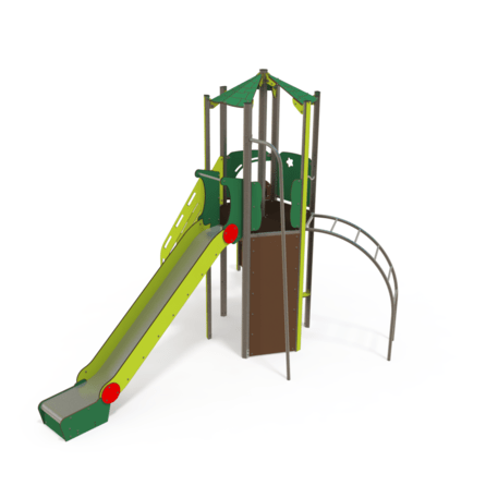 Mänguväljakute kompleks lastele vanuses 2 kuni 12 – kollektsioon 'MEGA / MBG-2537_ME 18-1027-T02'