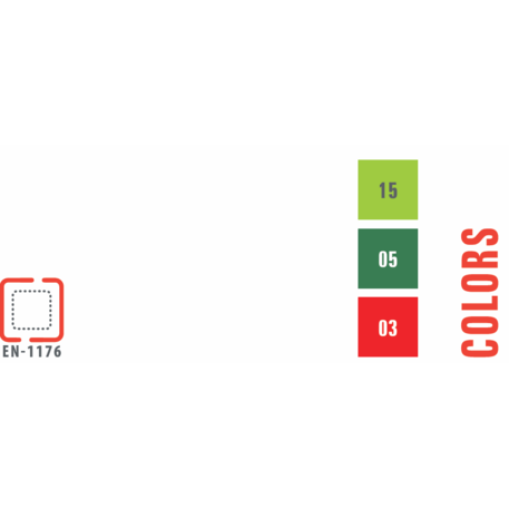 Mänguväljakute kompleks lastele vanuses 2 kuni 12 – kollektsioon 'MEGA / MBG-2537_ME 18-1027-T02'