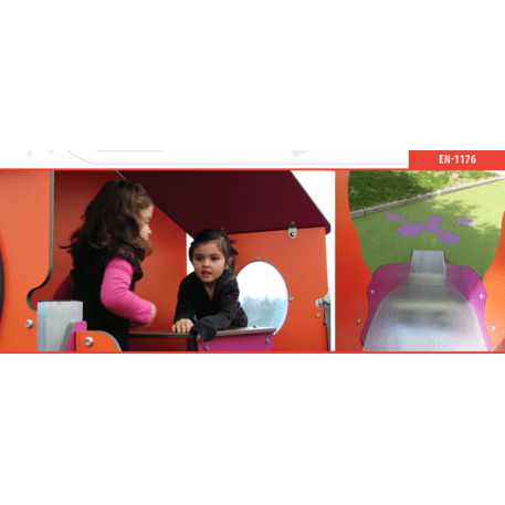 Bērnu rotaļu laukuma komplekss no 2 gadu vecuma – kolekcija 'MAXI / MBG-2472_MA 12-3041-P15'