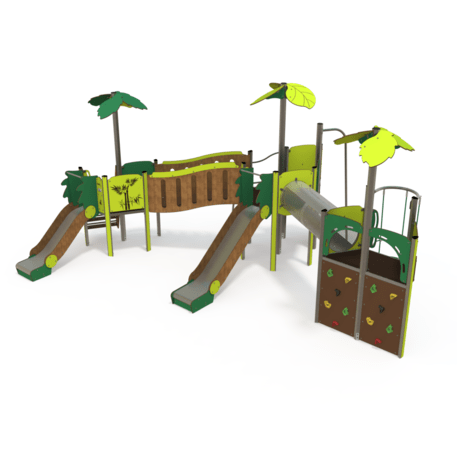 Žaidimų aikštelių kompleksas vaikams nuo 2 iki 10 metų amžiaus – kolekcija 'MAXI / MBG-2482_MA 12-3048-P15'