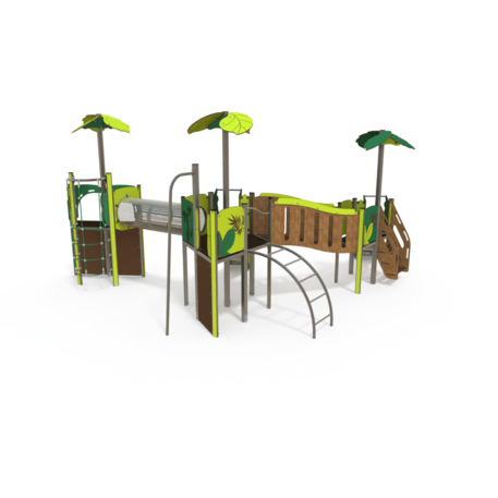 Žaidimų aikštelių kompleksas vaikams nuo 2 iki 10 metų amžiaus – kolekcija 'MAXI / MBG-2482_MA 12-3048-P15'