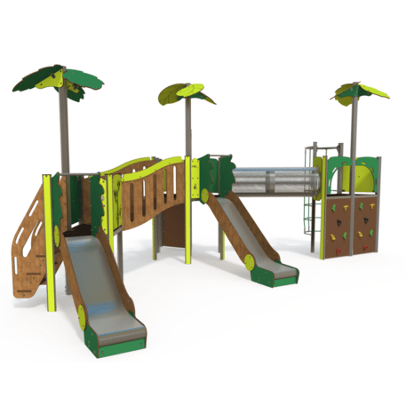 Žaidimų aikštelių kompleksas vaikams nuo 2 iki 10 metų amžiaus – kolekcija 'MAXI / MBG-2482_MA 12-3048-P15'
