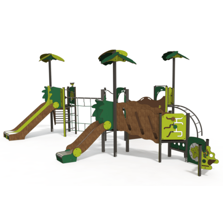 Kompleks placu zabaw dla dzieci od 2. roku życia – kolekcja 'MAXI / MBG-2508_MA 12-5005-P15'