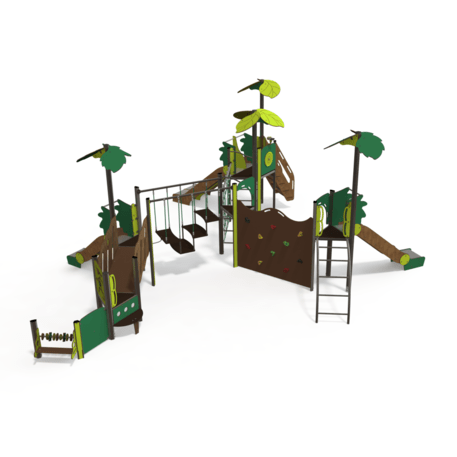 Kompleks placu zabaw dla dzieci od 2. roku życia – kolekcja 'MAXI / MBG-2508_MA 12-5005-P15'
