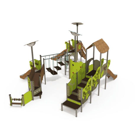 Spielplatzkomplex für Kinder ab 2 Jahren – Kollektion 'MAXI / MBG-2517_MA 12-5007-T03'