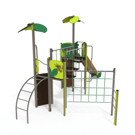 Žaidimų aikštelių kompleksas vaikams nuo 2 iki 12 metų amžiaus – kolekcija 'MEGA / MBG-2551_ME 18-2029-P15'