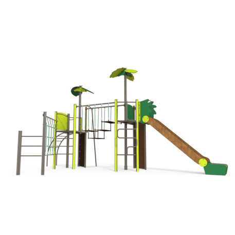 Žaidimų aikštelių kompleksas vaikams nuo 2 iki 12 metų amžiaus – kolekcija 'MEGA / MBG-2551_ME 18-2029-P15'