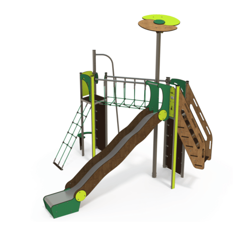 Žaidimų aikštelių kompleksas vaikams nuo 2 iki 12 metų amžiaus – kolekcija 'MEGA / MBG-2561_ME 18-2036-I99'
