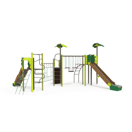 Žaidimų aikštelių kompleksas vaikams nuo 2 iki 12 metų amžiaus – kolekcija 'MEGA / MBG-2588_ME 18-3031-P15'