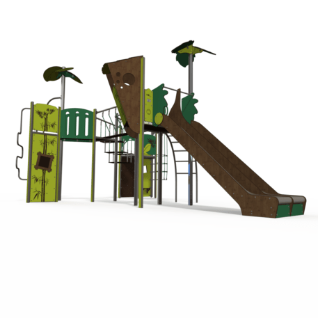 Žaidimų aikštelių kompleksas vaikams nuo 2 iki 12 metų amžiaus – kolekcija 'MEGA / MBG-2611_ME 18-4020-P15'
