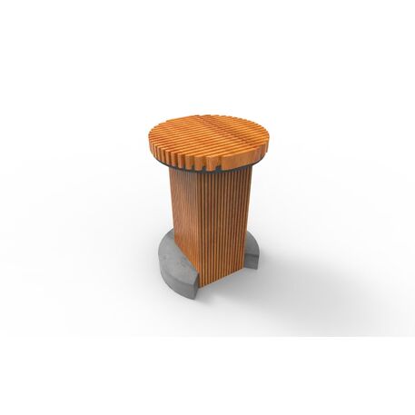 Lauko druskų kambarys – haloterapija su iroko mediena 'Premium Collection / STF/27-41-07/MDL'