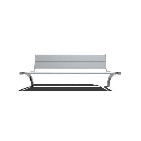 Metalinis suolas (suoliukas) su atlošu 'Premium Collection / STF/13-04-68/MDL'