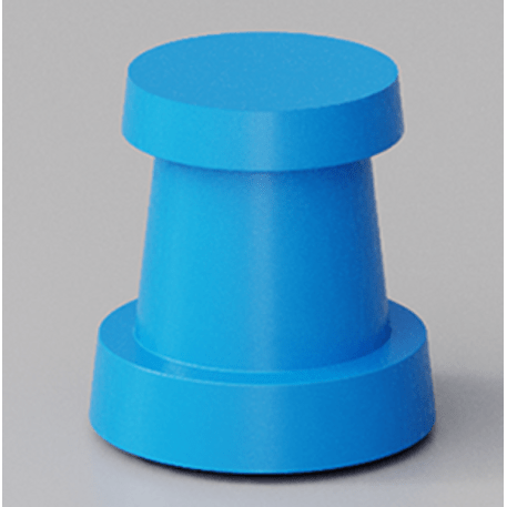 Metal backless chair for children’s playgrounds 'S-It seat D868'