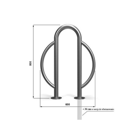 Metallist jalgrattahoidja 'STF/MBG-U-Luchek II/MDL'