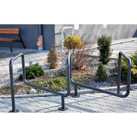 Metall-Fahrradständer 'STF/MBG-U-Zigzag/MDL'