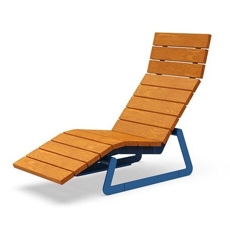 Metalinis šezlongas, gultas 'Millo / 004203'