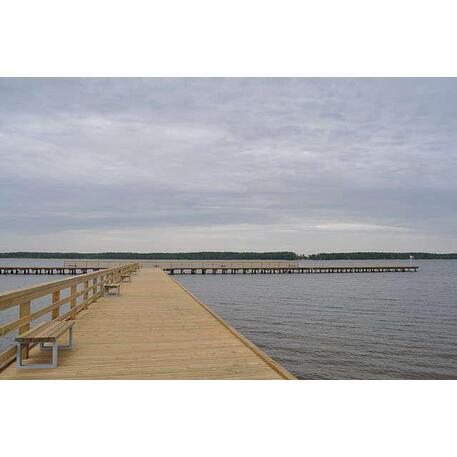 Metalinis suolas (suoliukas) be atlošo, pagamintas iš Iroko medienos 'Premium Collection / STF/04-01-01/MDL'