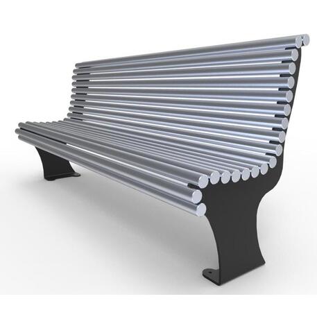 Metalinis suolas (suoliukas) su atlošu 'Premium Collection / STF/13-04-83/MDL'