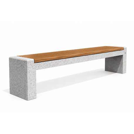 HPC Terrazzo betona sols ar koka sēdvirsmu BS-185 | Urban Premium Collection