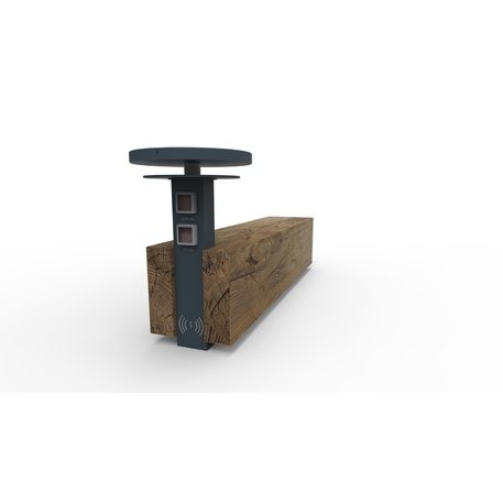 Massivholzbank ohne Rückenlehne, aus Eichenholz gefertigt 'Premium Collection / STF/22-02-16/MDL'