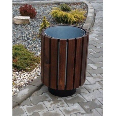 Metal litter bin 'BDS_ONX-53L'