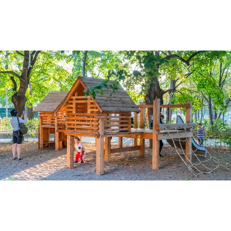 Children's playground element 'L4.10100 _Small Playing House'