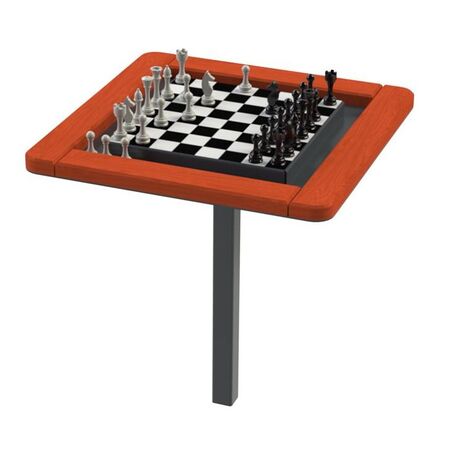 Metal chess table 'BDS/9205/MDL'