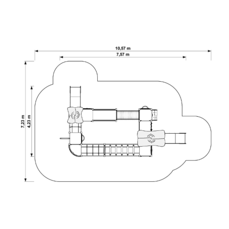 Children's playground element 'MBG-342/P1124'