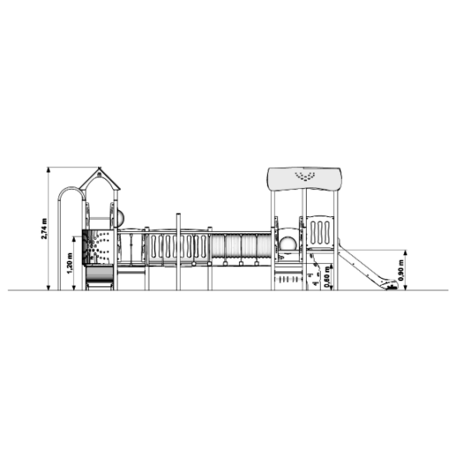 Element placu zabaw dla dzieci 'MBG-342/P1124'