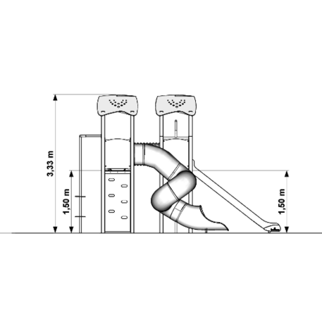 Element placu zabaw dla dzieci 'MBG-352/P1182'